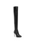 Steve Madden Mušketierky Keandra Boot SM11002678 SM11002678-001 Čierna - Pepit.sk