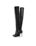 Steve Madden Mušketierky Keandra Boot SM11002678 SM11002678-001 Čierna - Pepit.sk