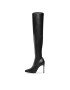 Steve Madden Mušketierky Keandra Boot SM11002678 SM11002678-001 Čierna - Pepit.sk