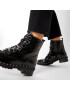 Steve Madden Outdoorová obuv Tess SM11000710-02002-066 Čierna - Pepit.sk