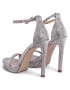 Steve Madden Sandále Milano-R SM11000897-02003-998 Strieborná - Pepit.sk