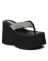 Steve Madden Žabky Gwen-R SM11002393-010 Čierna - Pepit.sk