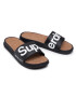 Superdry Šľapky Cork Crewe Slide MF310130A Čierna - Pepit.sk