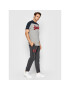 Superdry Tričko Colourblock M1011339A Sivá Regular Fit - Pepit.sk