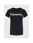 Superdry Tričko W1010710A Čierna Regular Fit - Pepit.sk