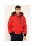 Superdry Vatovaná bunda Everest M5000039A Červená Regular Fit - Pepit.sk