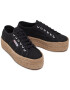 Superga Espadrilky 2790 Rope S51186W Čierna - Pepit.sk