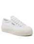 Superga Plátenky Stripe Platform 2631 S5111SW Biela - Pepit.sk