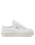 Superga Plátenky Stripe Platform 2631 S5111SW Biela - Pepit.sk