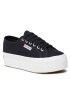 Superga Sneakersy 2790 Platform Tmavomodrá - Pepit.sk