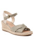 Tamaris Espadrilky 1-28367-20 Zelená - Pepit.sk