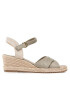 Tamaris Espadrilky 1-28367-20 Zelená - Pepit.sk