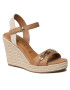 Tamaris Espadrilky 1-28399-20 Hnedá - Pepit.sk