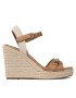 Tamaris Espadrilky 1-28399-20 Hnedá - Pepit.sk