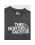 The North Face Tričko Easy Tee NF00A3P7 Sivá Regular Fit - Pepit.sk