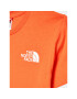 The North Face Tričko Simple Dome NF0A82EA Oranžová Regular Fit - Pepit.sk