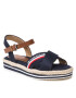 Tom Tailor Espadrilky 3274001 Tmavomodrá - Pepit.sk