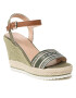 Tom Tailor Espadrilky 3290207 Zelená - Pepit.sk