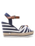 Tom Tailor Espadrilky 3290212 Biela - Pepit.sk