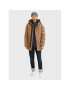 Tom Tailor Parka 1032495 Hnedá Regular Fit - Pepit.sk