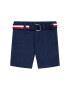 Tommy Hilfiger Bavlnené šortky Essential Belted Chino KB0KB05769 D Tmavomodrá Slim Fit - Pepit.sk