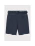 Tommy Hilfiger Bavlnené šortky Essential KB0KB07399 Tmavomodrá Slim Fit - Pepit.sk