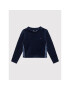 Tommy Hilfiger Blúzka Tape Knit KG0KG06316 M Tmavomodrá Regular Fit - Pepit.sk