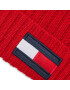 Tommy Hilfiger Čiapka Big Flag AU0AU01585 Červená - Pepit.sk