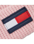 Tommy Hilfiger Čiapka Big Flag Beanie AU0AU01500 Ružová - Pepit.sk