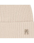 Tommy Hilfiger Čiapka Cashmere Chic Beanie AW0AW15321 Béžová - Pepit.sk