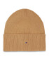 Tommy Hilfiger Čiapka Essential Flag Beanie AW0AW15309 Béžová - Pepit.sk