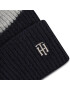 Tommy Hilfiger Čiapka Th Effortless Beanie Cb AW0AW10657 Tmavomodrá - Pepit.sk