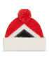 Tommy Hilfiger Čiapka Th Evening Pompom Beanie Argyle AW0AW15305 Červená - Pepit.sk