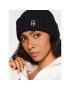 Tommy Hilfiger Čiapka Th Timeless Beanie AW0AW13827 Tmavomodrá - Pepit.sk