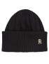 Tommy Hilfiger Čiapka Th Timeless Beanie AW0AW15307 Čierna - Pepit.sk