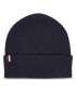 Tommy Hilfiger Čiapka Uptown Wool Beanie AM0AM11483 Tmavomodrá - Pepit.sk