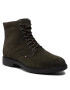 Tommy Hilfiger Čižmy Elevated Rounded Suede Lace Boot FM0FM04185 Zelená - Pepit.sk