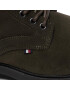 Tommy Hilfiger Čižmy Elevated Rounded Suede Lace Boot FM0FM04185 Zelená - Pepit.sk