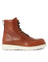 Tommy Hilfiger Čižmy Th American Warm Leather Boot FM0FM04668 Hnedá - Pepit.sk