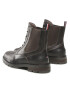 Tommy Hilfiger Členková obuv s elastickým prvkom Hilfiger Lth Lace Up Chel Boot FM0FM04204 Hnedá - Pepit.sk