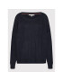 Tommy Hilfiger Curve Sveter Crv Softwool Open-Nk WW0WW32877 Tmavomodrá Relaxed Fit - Pepit.sk