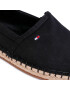 Tommy Hilfiger Espadrilky Basic Tommy Flat Espadrille FW0FW04827 Čierna - Pepit.sk