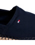 Tommy Hilfiger Espadrilky Basic Tommy Flat Espadrille FW0FW04827 Tmavomodrá - Pepit.sk