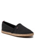 Tommy Hilfiger Espadrilky Basic Tommy Flat Espadrille FW0FW06497 Čierna - Pepit.sk