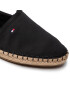 Tommy Hilfiger Espadrilky Basic Tommy Flat Espadrille FW0FW06497 Čierna - Pepit.sk