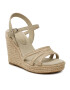 Tommy Hilfiger Espadrilky Essential Basic Wedge Sandal FW0FW07220 Béžová - Pepit.sk