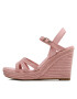 Tommy Hilfiger Espadrilky Essential Wedge Sandal FW0FW07159 Ružová - Pepit.sk