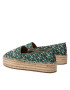 Tommy Hilfiger Espadrilky Geo Print EspadrilleFW0FW06354 Zelená - Pepit.sk