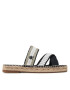 Tommy Hilfiger Espadrilky Golden Webbing Sandal FW0FW07096 Tmavomodrá - Pepit.sk