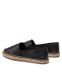 Tommy Hilfiger Espadrilky Logo Leather Espadrille FW0FW06168 Čierna - Pepit.sk